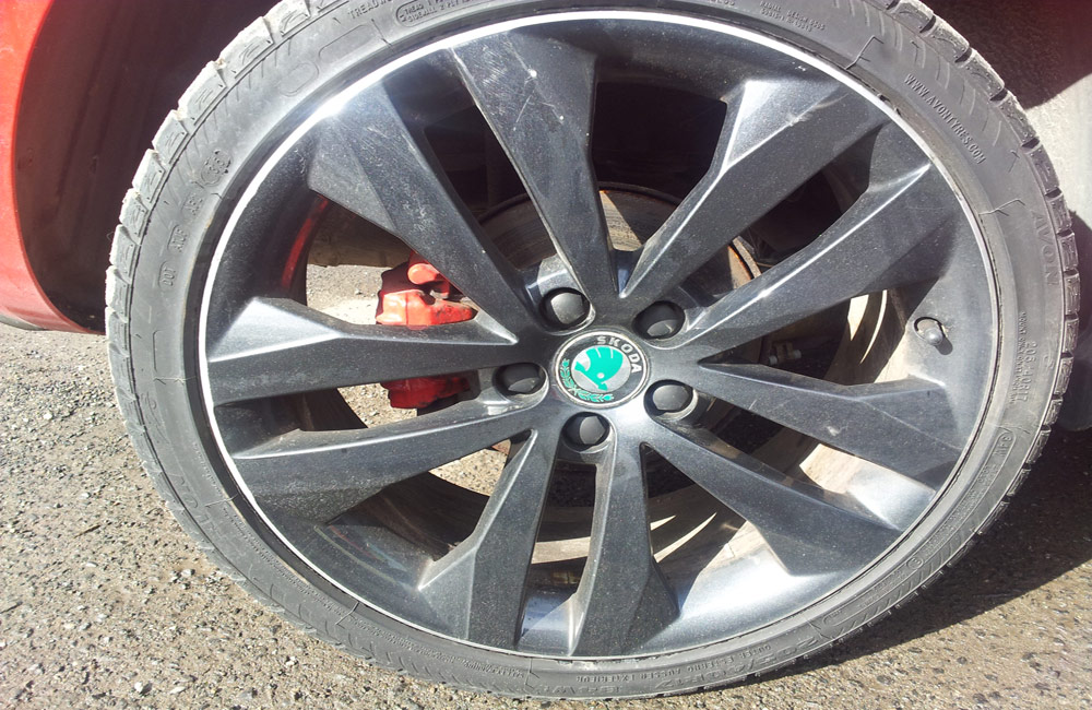 Skoda Fabia VRS DSG Alloy wheels